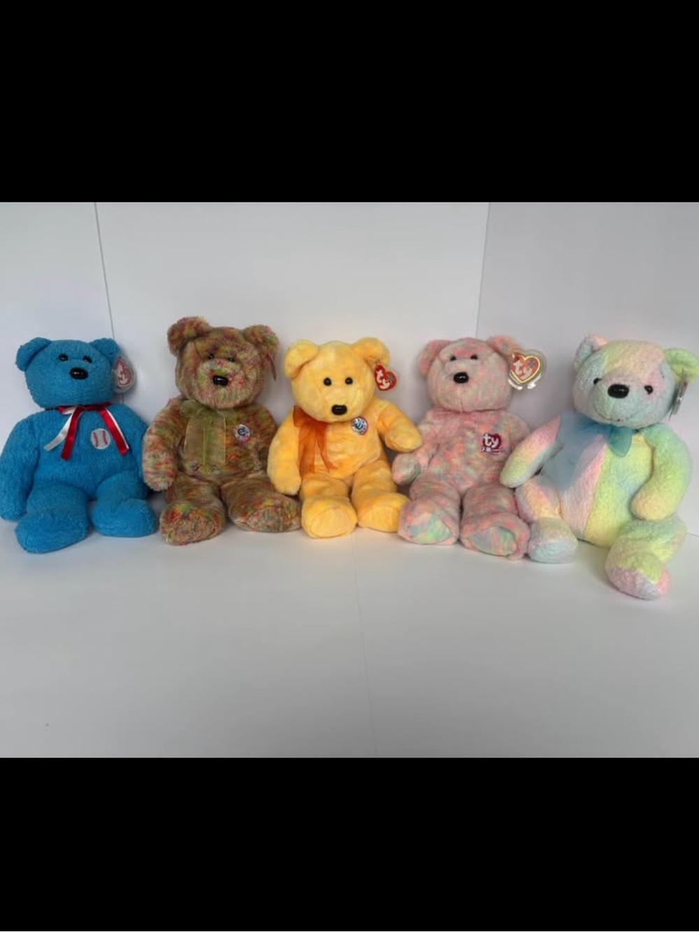 TY Beanie Buddies Plush Bears